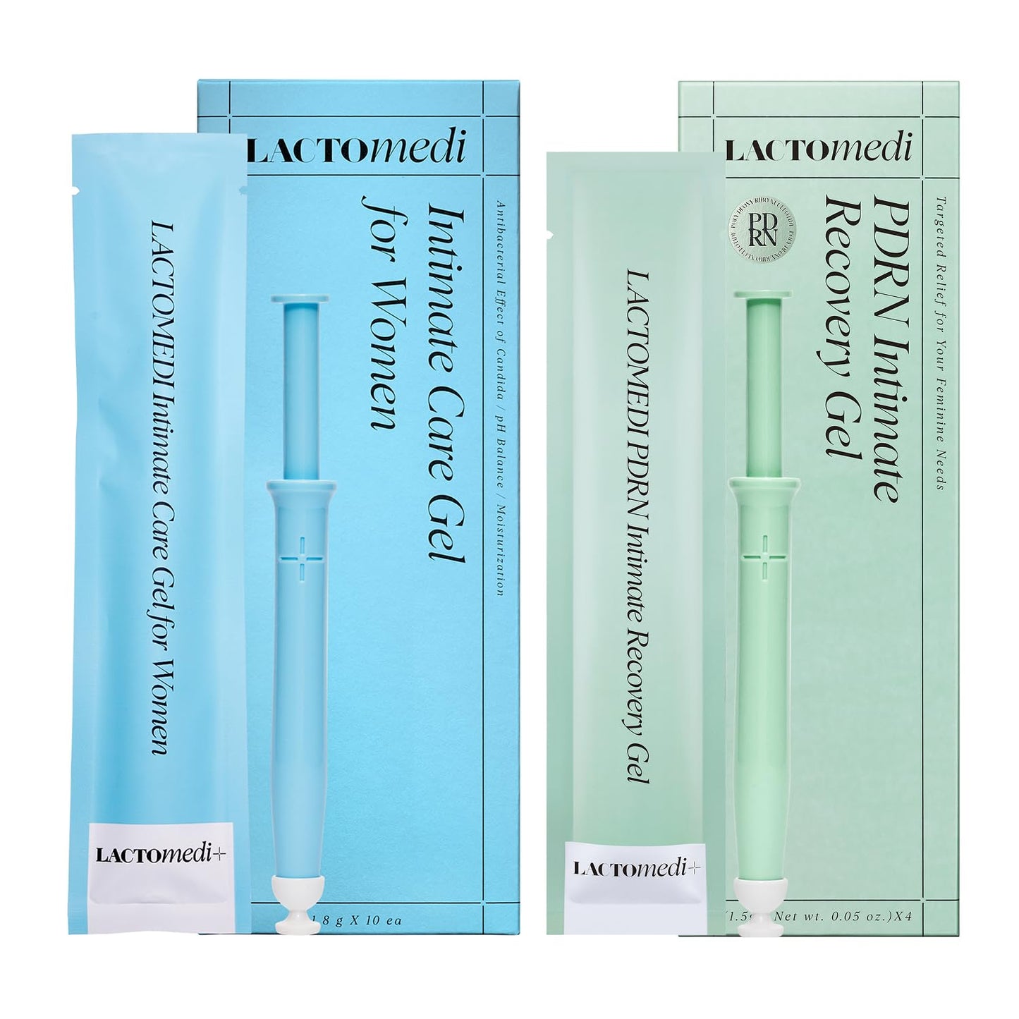 LACTOMEDI Intimate Care Bundle – Intimate Care Gel (10pcs) + PDRN Intimate Recovery Gel (4pcs) | Hydration, Elasticity Support & pH Balanced Daily Comfort Set