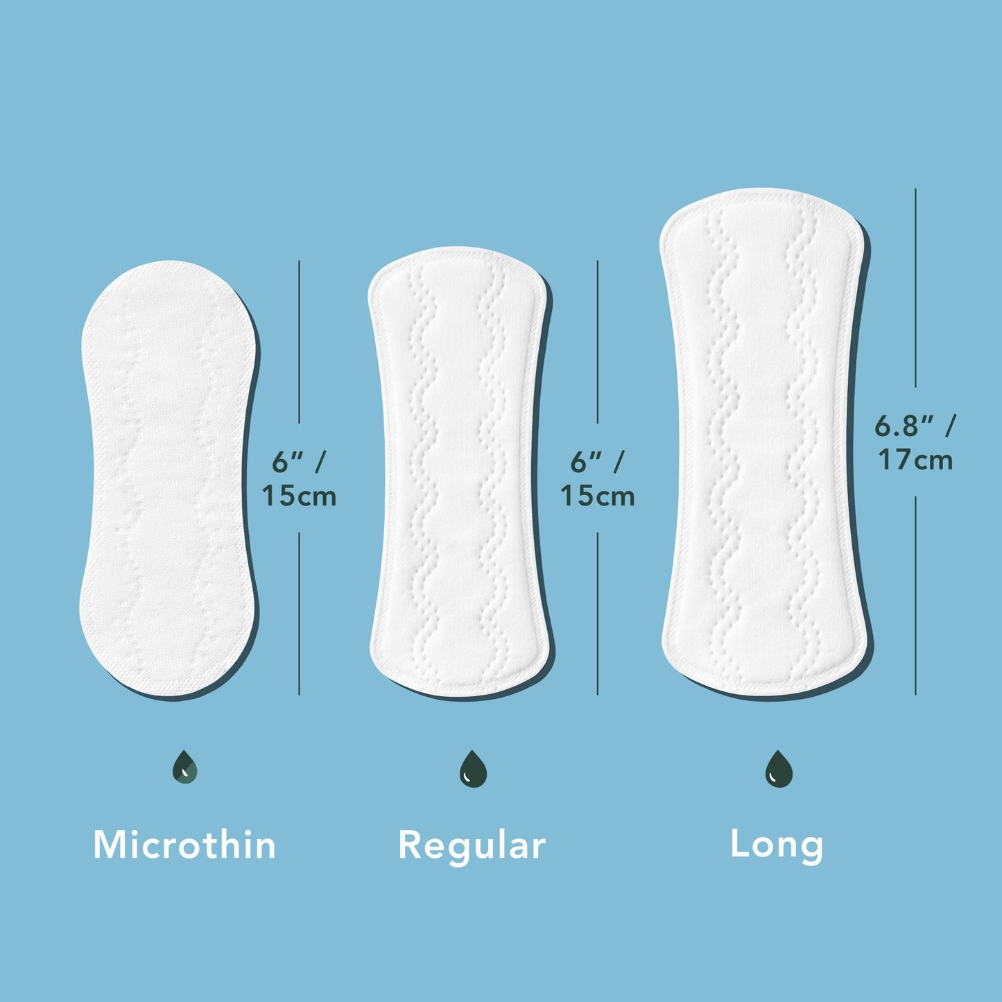 Rael Period Bundle - Organic Cotton Cover Liners (Regular, 44 Count) & Micro Thin Liners (140 Count)