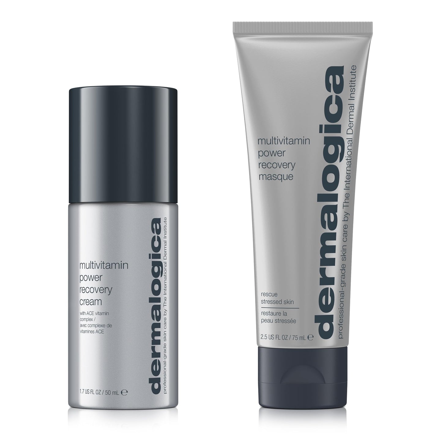 Dermalogica Stressed Skin Recovery System Skin Care Kit, Includes Face Mask and Facial Cream Full Size - Improve Dryness, Fine Lines, and Dullness