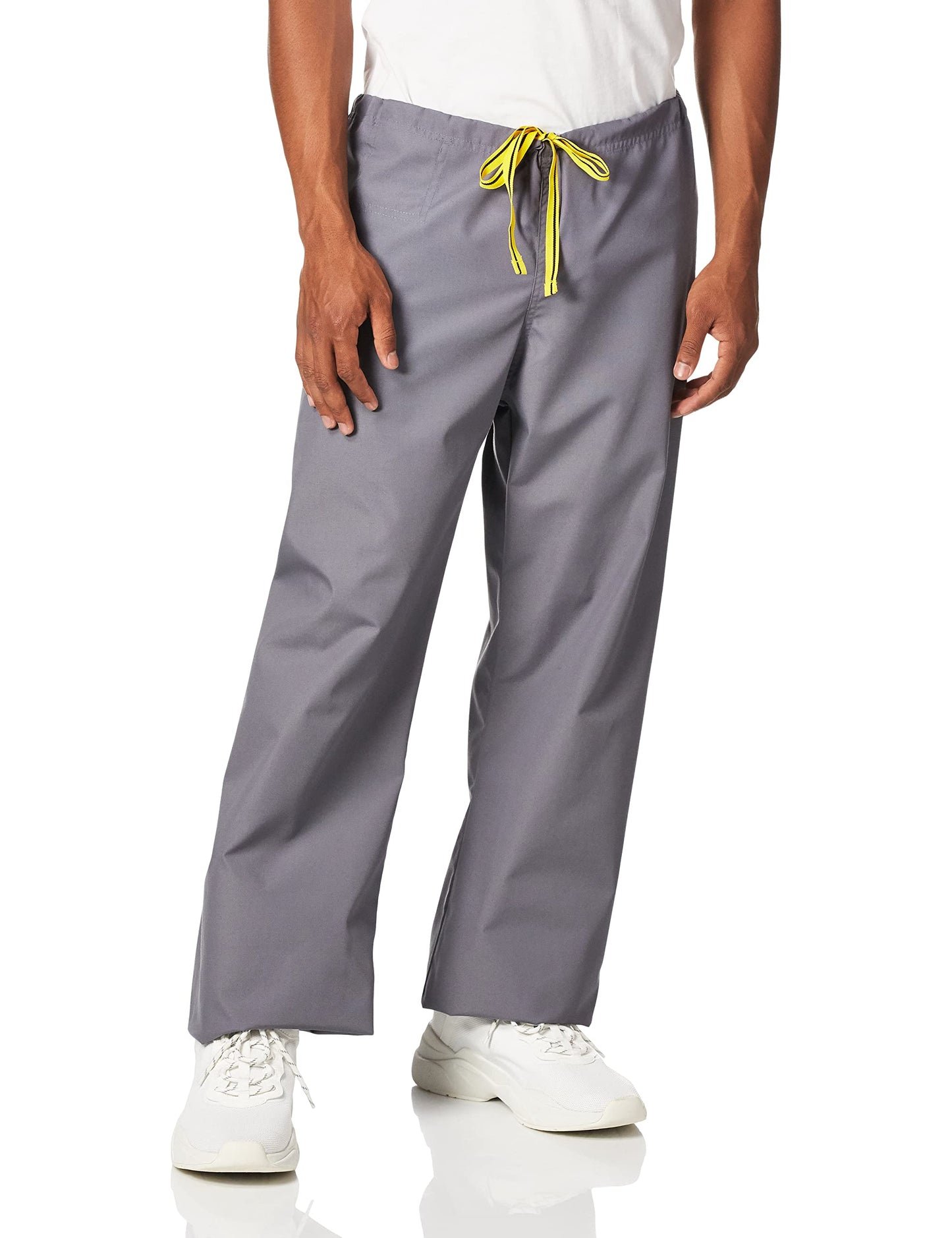 WonderWink The Papa Unisex Seamless Scrub Pant, Pewter, Large