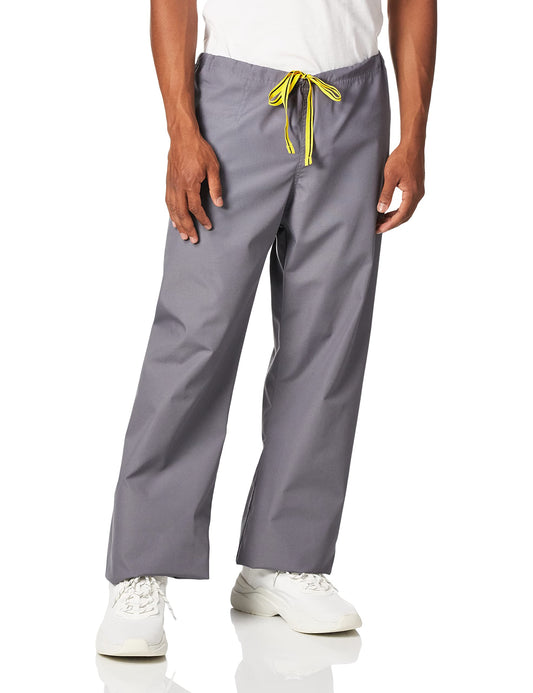 WonderWink The Papa Unisex Seamless Scrub Pant, Pewter, Large