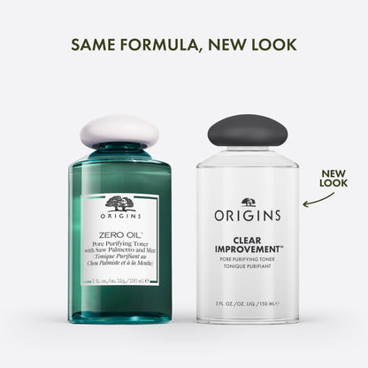 Origins Clear Improvement Pore Purifying Toner | Reduces Shine & Great for Oily Skin | With Salicylic Acid, 5 Fl Oz