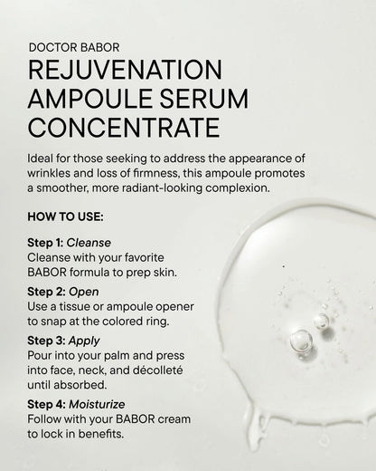REJUVENATION AMPOULE SERUM CONCENTRATE