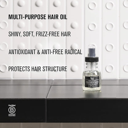 Davines OI Oil | Weightless Hair Oil Perfect for Dry Hair, Coarse & Curly Hair Types | Conrol Frizz | Soft, Shiny Hair