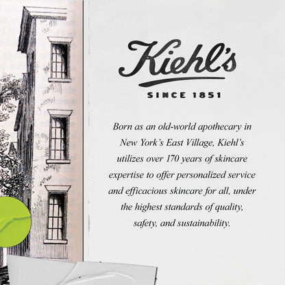 Kiehl's Epidermal Re-Texturizing Micro-Dermabrasion Facial Scrub, Exfoliating Treatment to Maximize Skincare Absorption, Refines & Conditions Skin, Paraben-free, Fragrance-free - 2.5 fl oz