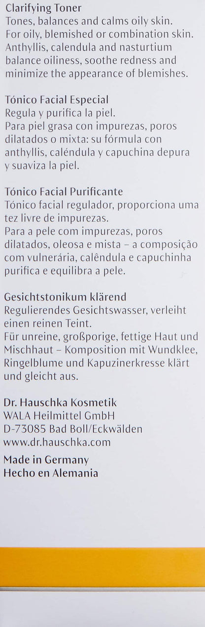 Dr. Hauschka Clarifying Toner, 3.4 Fl Oz