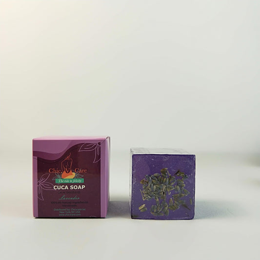 Chic V Cuca Soap (Lavander) pH Balanced, Feminine care, Eliminates Odor, Organic 100% Handmade Vaginal Soap