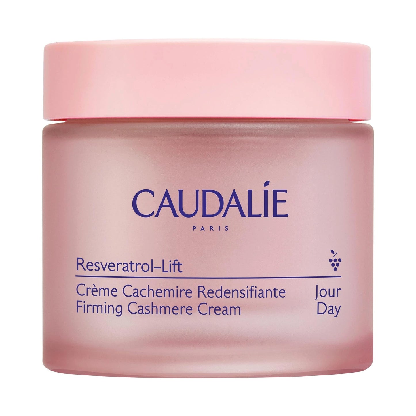 Caudalie Resveratrol-Lift Retinol Alternative Firming Cashmere Cream, Anti-Aging Moisturizer with Resveratrol, Hyaluronic Acid & Vegan Collagen, Refillable - 50 mL