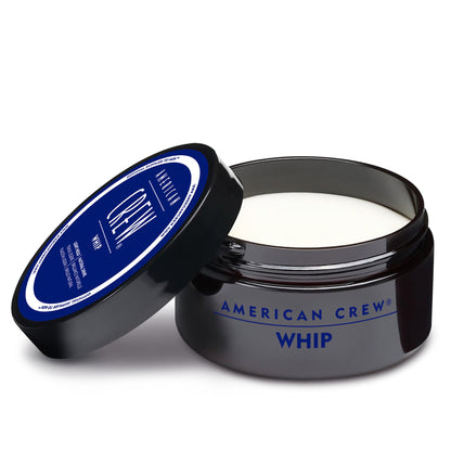 American Crew Men's Whip Styling Cream, Like Hair Gel with Light Hold & Natural Shine, 3 oz
