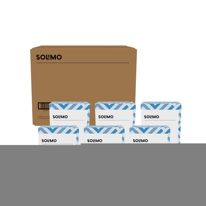 Amazon Brand - Solimo Daily Pantiliner, Unscented, Regular Length, 300 Count, 50 Count (Pack of 6)