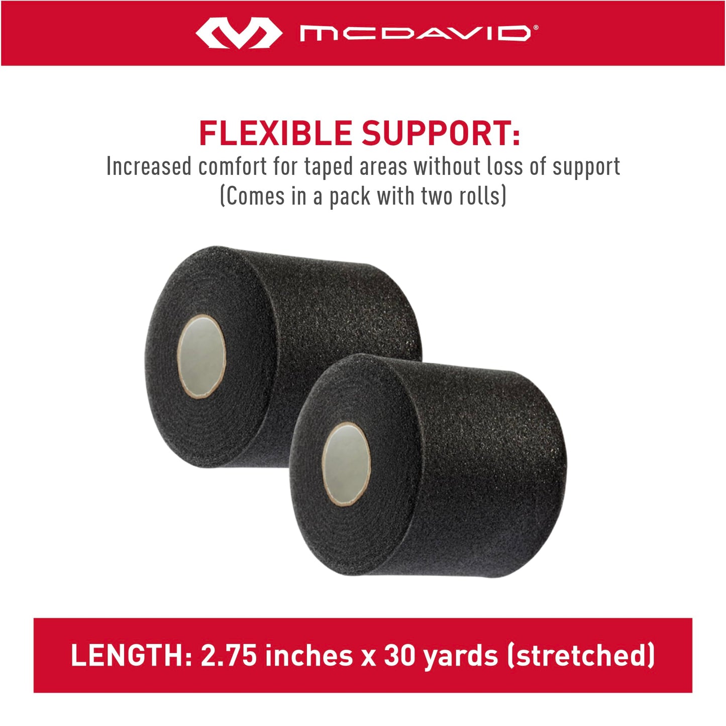McDavid Two Pack 30 -Yard Rolls Underwrap