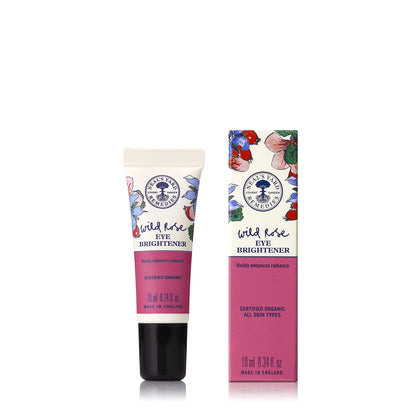 Neal's Yard Remedies Wild Rose Eye Brightener | Target Dark Circles & Echance Radiance | 10ml