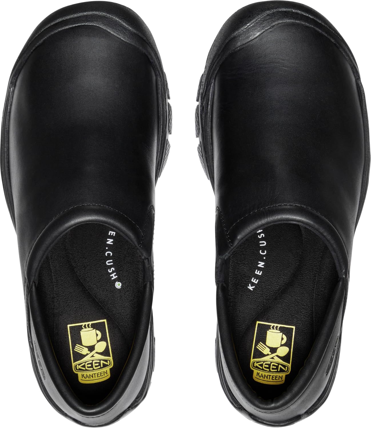 KEEN Utility Men's PTC Clog Non Slip Chef Work Shoe,Black/Black,9.5