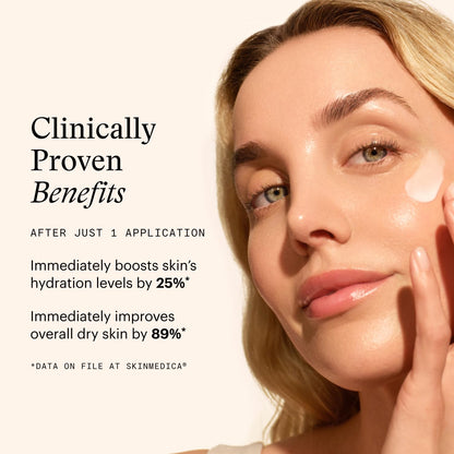 SkinMedica HA⁵ Hydra Collagen Water Burst Face Moisturizer with Vegan Collagen - Plumping Face Cream with Microbiome Barrier Complex for 24-Hour Hydration - Helps Replenish Dry, Dull Skin (1.7 Fl Oz)