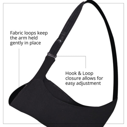 Brownmed - Joslin Sling Ultimate Arm Sling - Arm Sling for Men & Women to Support Shoulder, Elbow, or Wrist Injury - Arm Immobilizer, Shoulder Stabilizer & Rotator Cuff Support - Pro 3 XL