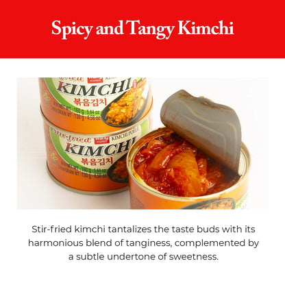 Wang Korean Canned Stir-Fried Kimchi, 5.64 Ounce, Pack of 12