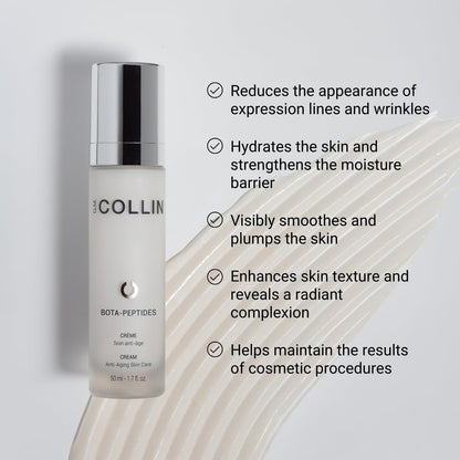 G.M. COLLIN Bota-Peptides Cream | Anti-Aging Face Moisturizer with Peptides | Firming Skin Lotion | Hydrates and Strengthens the Moisture Barrier