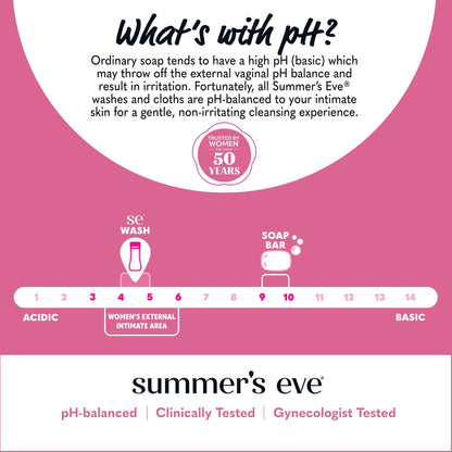 Summer?s Eve Simply Sensitive Daily Gentle Feminine Wash, Removes Odor, pH balanced, 9 fl oz