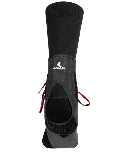 MUELLER Sports Medicine AFT3 Ankle Brace, Ankle Pain Relief Support for Men and Women, Ideal for Sprains, Strains, Arthritis, Black