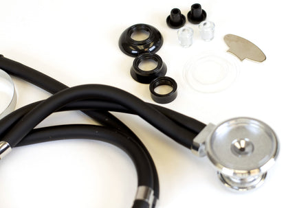 Primacare CSDS-9295-BK Sprague Rappaport Stethoscope, 30 in., Black (Pack of 25)