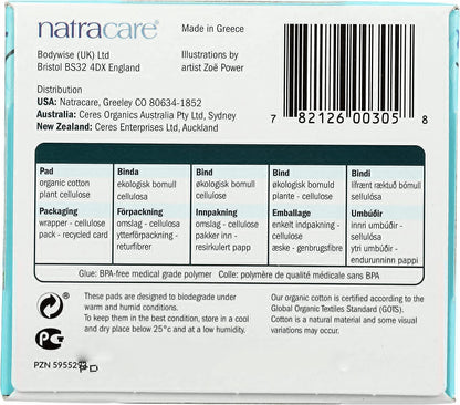 Natracare Pads Ultra With Wing Regular 14 Count (2 Pack)