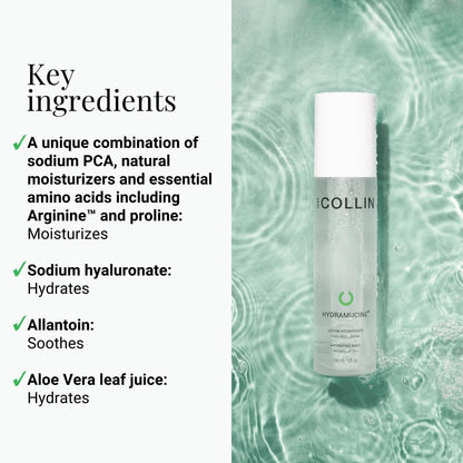 G.M. COLLIN Hydramucine Hydrating Mist | Gentle Daily Face Mist Spray | Skin Moisturizer for a Dewy Glow
