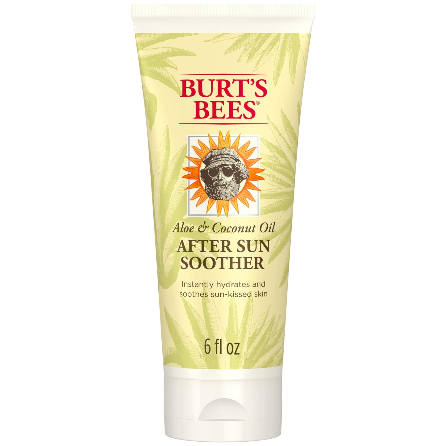 Burt's Bees Mothers Day Gifts, After Sun Lotion with Hydrating Aloe Vera & Coconut Oil - Summer Essentials, Sunburn Relief, Natural After Sun Soother, 6 oz