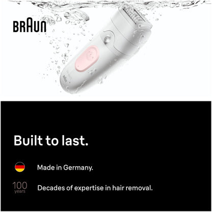 Braun Silk-épil 5 Epilator, Wet & Dry, Lasting Smooth Skin, SE5-230