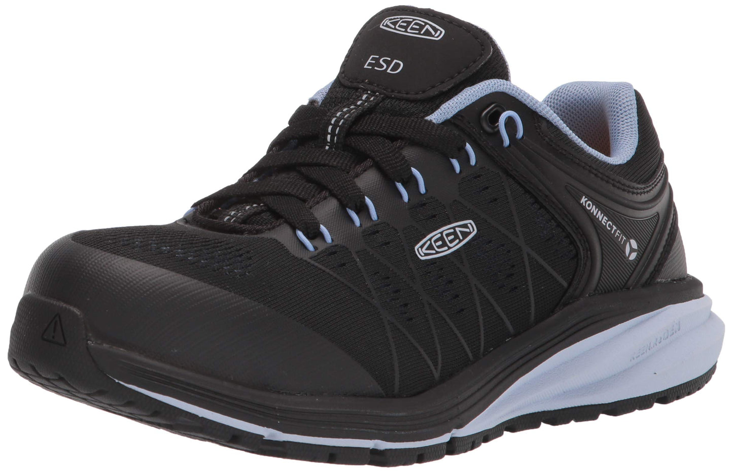 KEEN Utility Women's Vista Energy Low Height Sneakers Composite Toe ESD Work Shoes