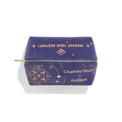 Charlotte Tilbury x Genshin Impact Starry Miracle Box - Travel Size Skincare Kit with Magic Cream, Recovery Eye Serum, Magic Lip Oil Crystal Elixir, Genshin Impact Accessories & Makeup Bag (8 Count)