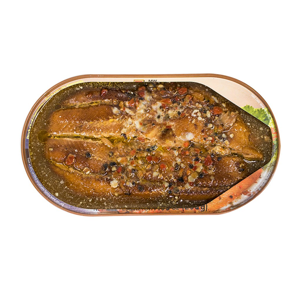 MW Polar Peppered Smoked Herring, 7.05 Ounce (Pack of 12)