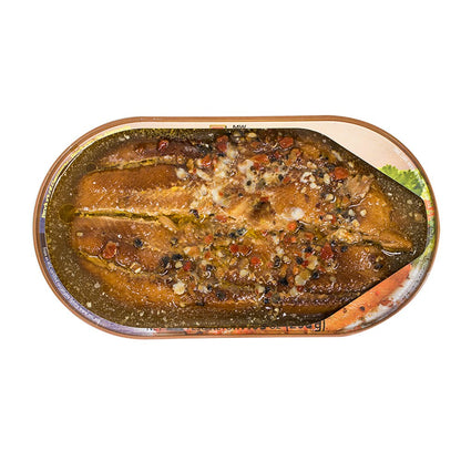 MW Polar Peppered Smoked Herring, 7.05 Ounce (Pack of 12)