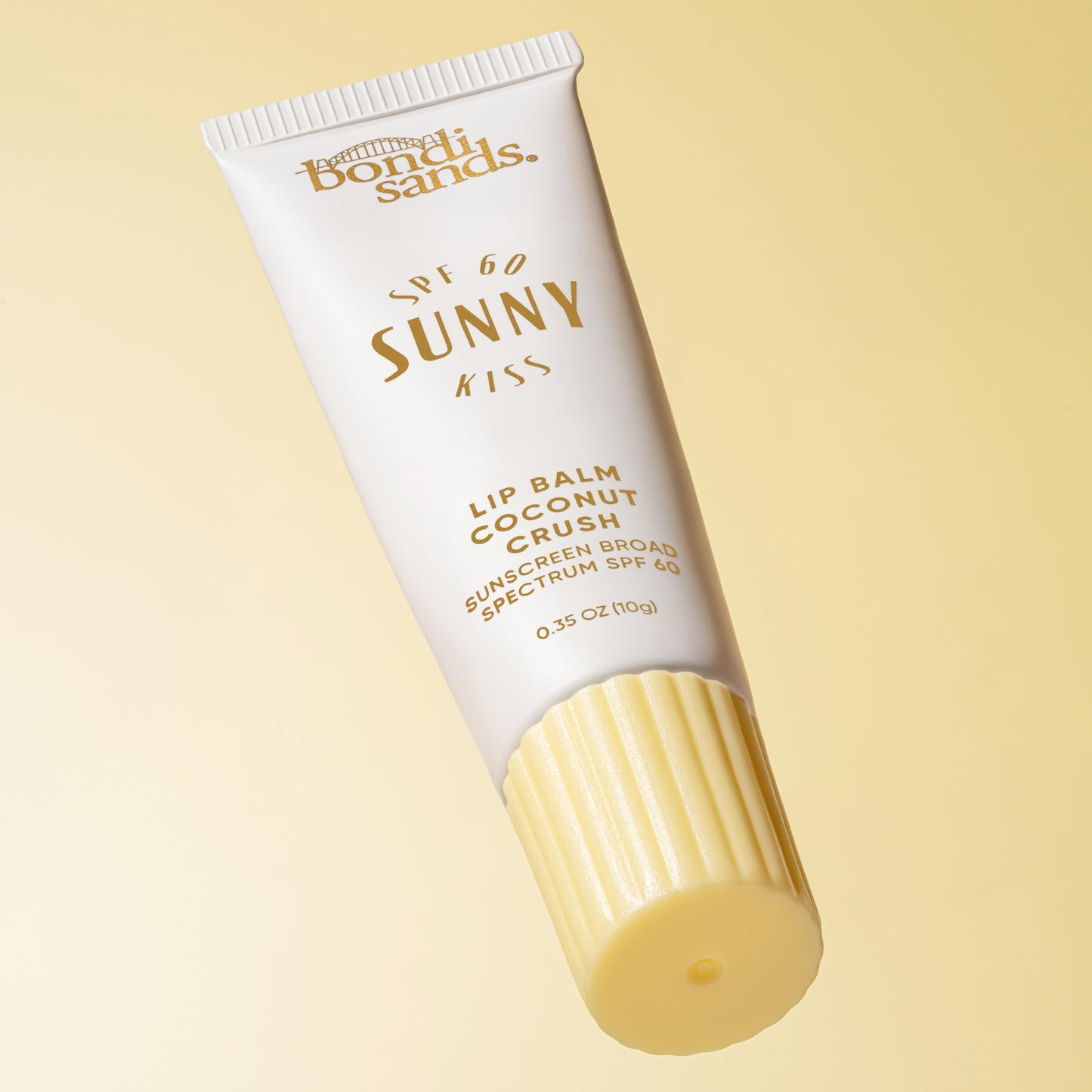Bondi Sands Sunny Kiss SPF 60 Coconut Crush Lip Balm, Nourishing + Hydrating Broad Spectrum Sunscreen, Long-Lasting Protection, Glossy Finish, 0.3 Oz