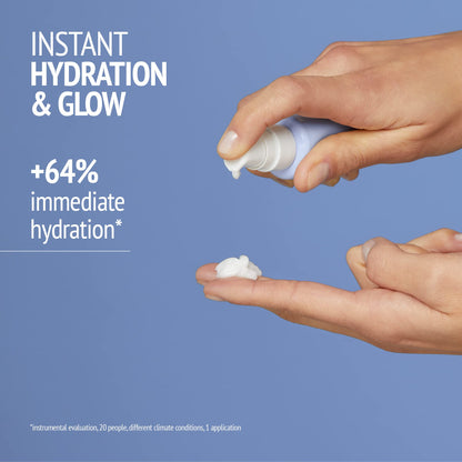 Hydramemory Light Sorbet Cream, Hydrating Face Gel, Non Greasy, Climate Adaptive, Immediate Glow, Softens, Vegan, Prickly Pear, Hyaluronic Acid, Combination Skin, Daily, 2.03 Fl Oz