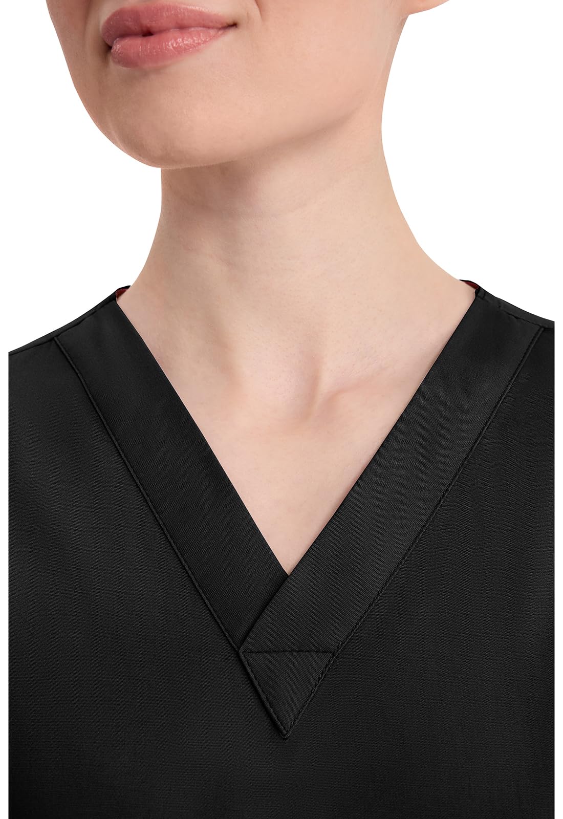 Dickies EDS Signature Scrubs for Women, V-Neck Womens Tops in Soft Brushed Poplin 86706