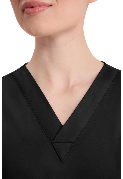 Dickies EDS Signature Scrubs for Women, V-Neck Womens Tops in Soft Brushed Poplin 86706