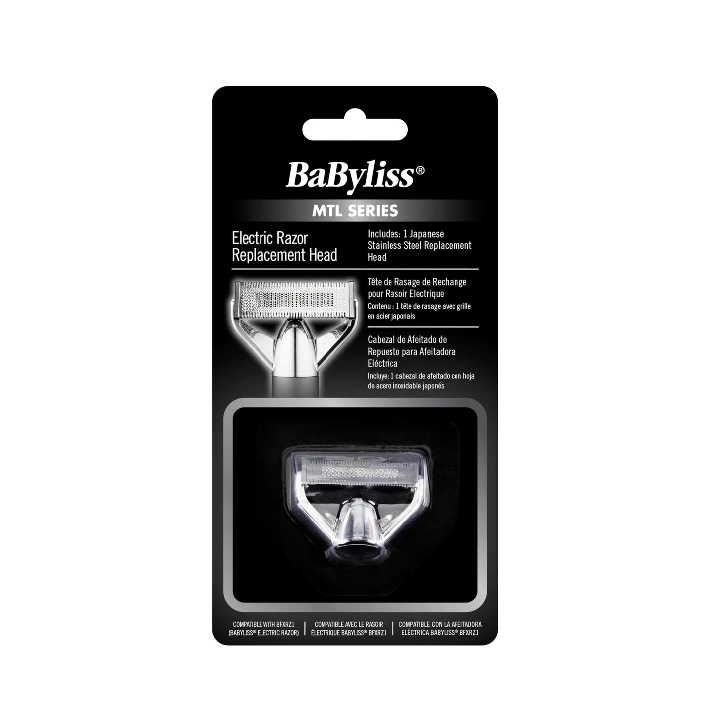 BaByliss MTL Series Electric Razor Including 4 Comb attachments, Storage Bag, Charging Stand and Cable