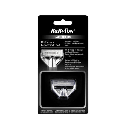 BaByliss MTL Series Electric Razor Including 4 Comb attachments, Storage Bag, Charging Stand and Cable
