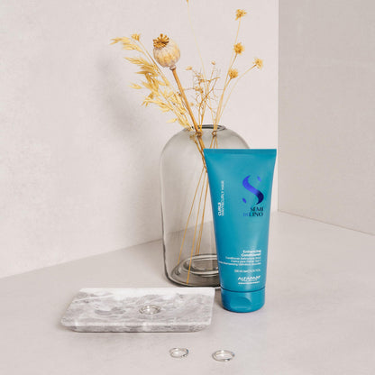 Alfaparf Milano Semi Di Lino Curls Enhancing Conditioner for Wavy and Curly Hair - Hydrates and Nourishes - Reduces Frizz - Protects Against Humidity - Vegan-Friendly Formula