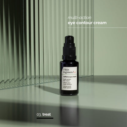 /skin regimen/Lx Caffeine Eye Cream, Multi-Action Contour Treatment, Reduces Puffiness, Dark Circles, Brightens, Longevity Complex™, Caffeine, Clean Beauty, Vegan, All Skin Types, 0.51 Fl Oz