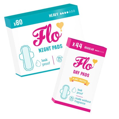 FLO Bamboo Pads Night & Day Bundle