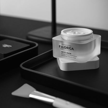 Filorga Meso-Mask Smoothing Face Mask, Anti Aging Formula With Collagen and Elastin Combo for Hydrating Wrinkle Reduction, Skin Moisturizing, and Complexion Brightening Skincare 1.69 fl. oz.