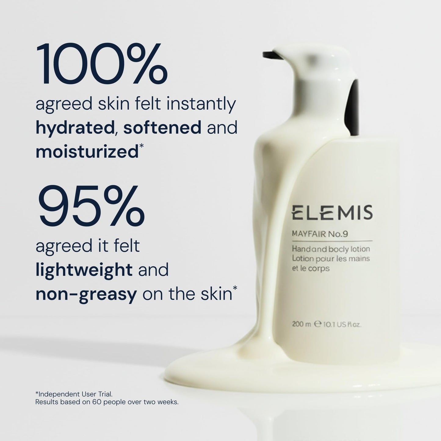 ELEMIS Mayfair No.9 Hand & Body Lotion, Lightweight Formula Hydrates, Softens, and Moisturizes Skin with Sustainable Shea Butter and Borage Oil