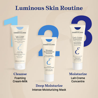 Embryolisse Intense Moisturizing Face Mask | Ultra-Hydrating Treatment with Hyaluronic Acid | Daily Skincare that Soothes, Plumps & Provides a Long-lasting Hydration, 1.7 Fl Oz