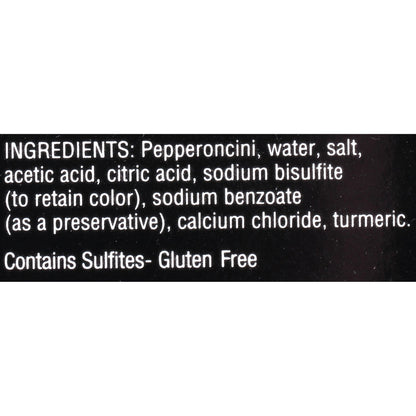 Mario Camacho Foods Sliced Pepperoncini in PET, 58.2 Ounce