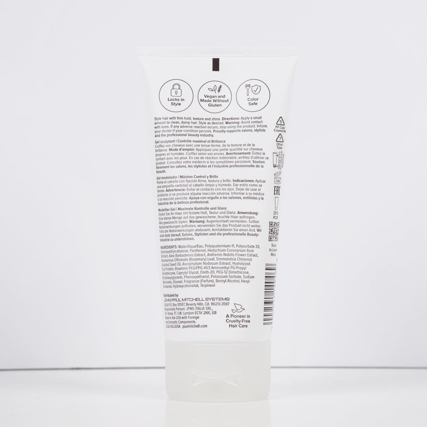 Paul Mitchell Super Clean Sculpting Gel, Firm Hold, High Shine Finish Hair Gel, For All Hair Types