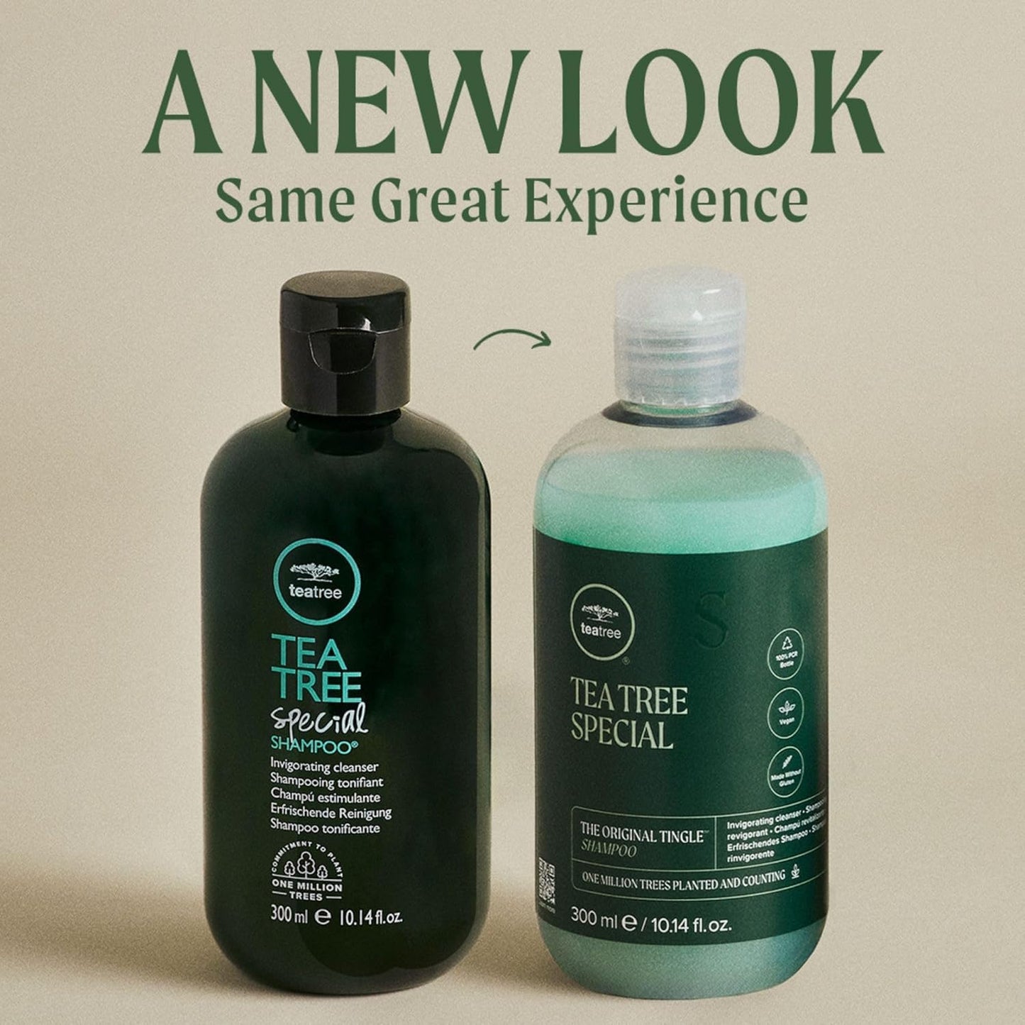 Tea Tree Special Shampoo, Deep Cleans, Refreshes Scalp, For All Hair Types, Especially Oily Hair
