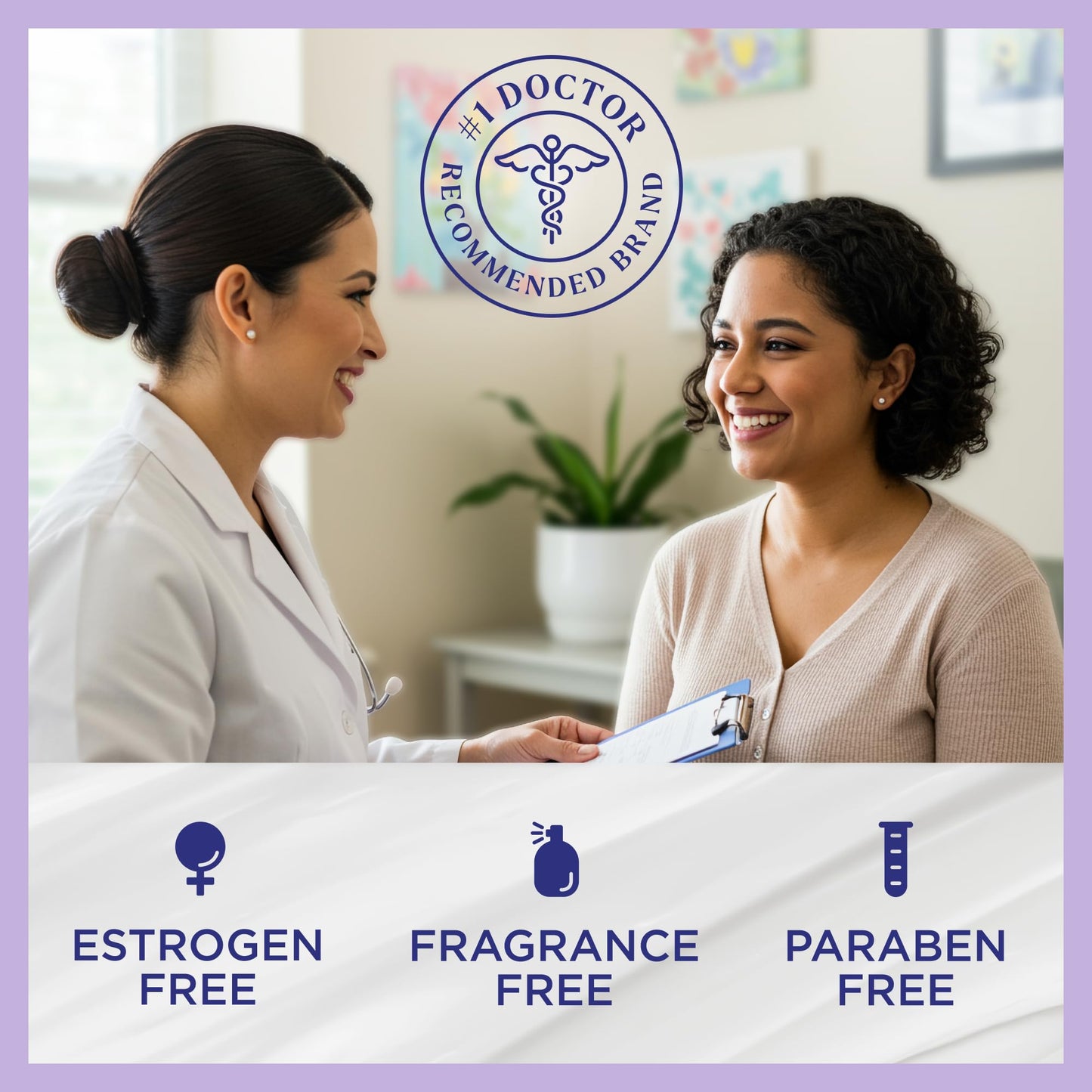 Replens Long Lasting Vaginal Moisturizer for Vaginal Dryness, Doctor Recommended & Estrogen-Free, 8 Pre-Filled Applicators