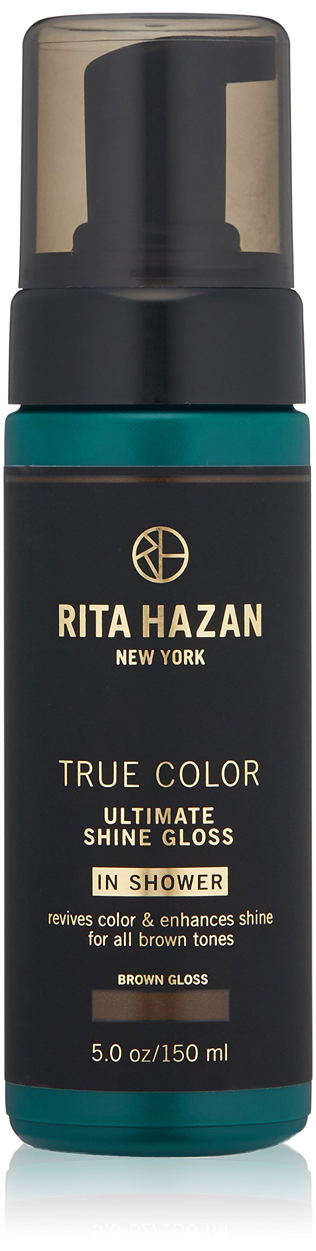 Rita Hazan Ultimate True Color Shine Gloss - Boost Hair Color with Healthy Hair Shine - Glazy Hair Treatment - New Package Design - 5 oz. Brown Hair Gloss