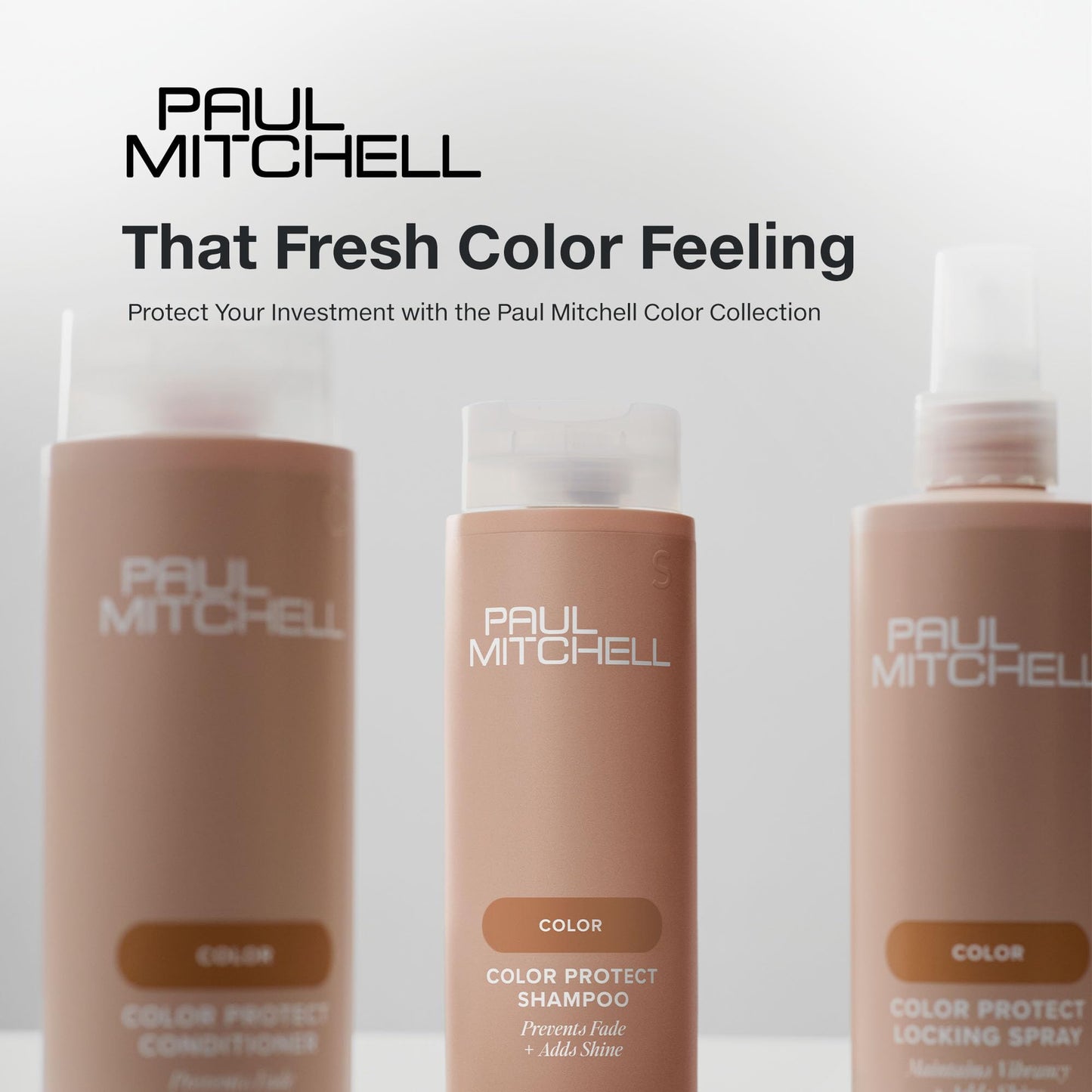 Paul Mitchell Color Protect Conditioner, Prevents Fade + Adds Shine, For Color-Treated Hair